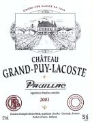 Pauillac-GrOuyLacoste 2003